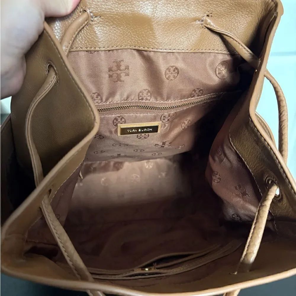 Tory Burch Leather Backpack - Picture 6 of 6